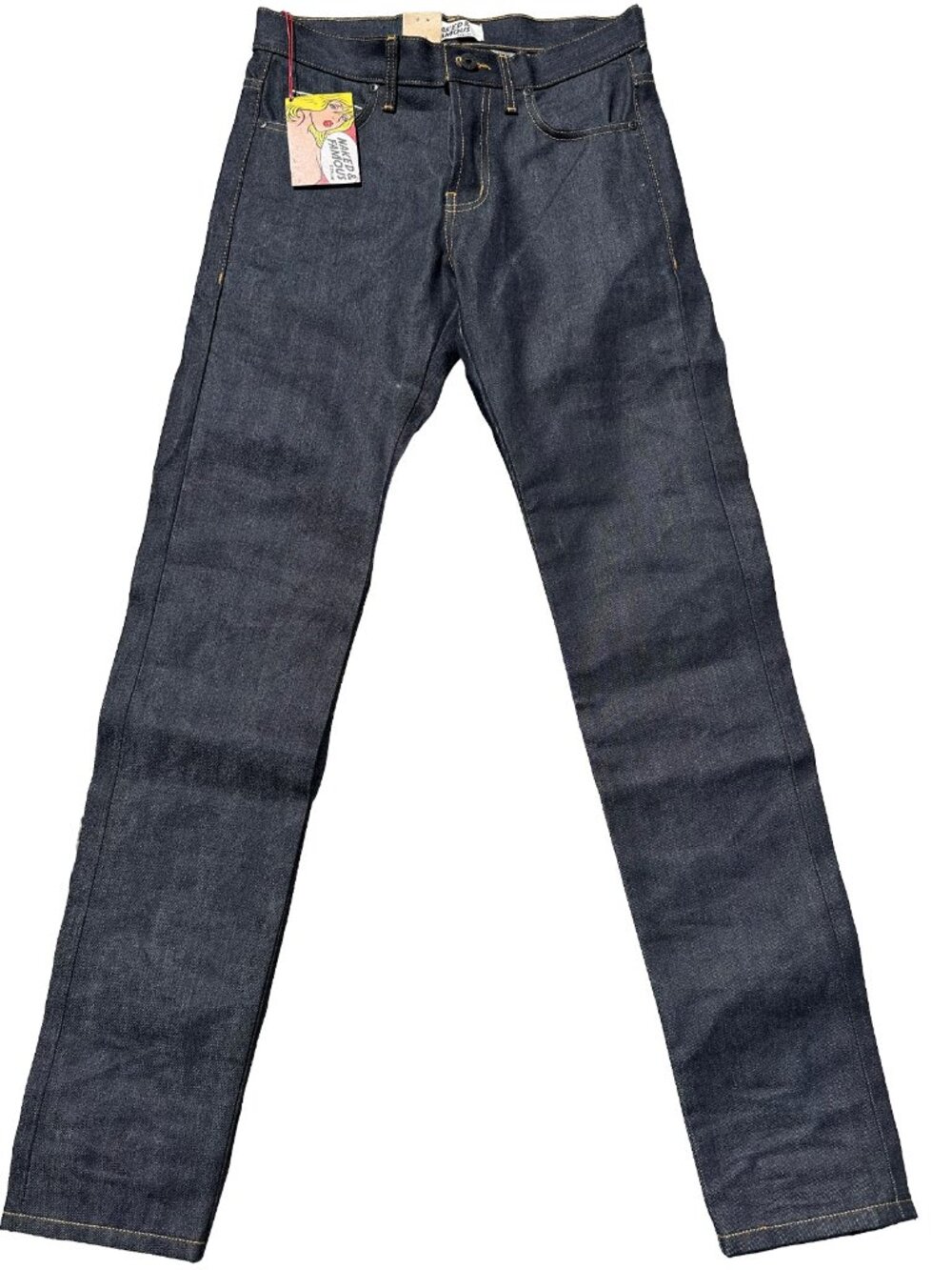 NEW Naked & Famous SuperGuy Guardian Selvedge 14oz Japanese Denim Size 30x34